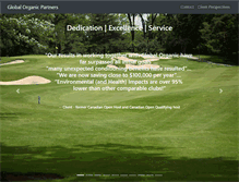 Tablet Screenshot of globalorganicpartners.net